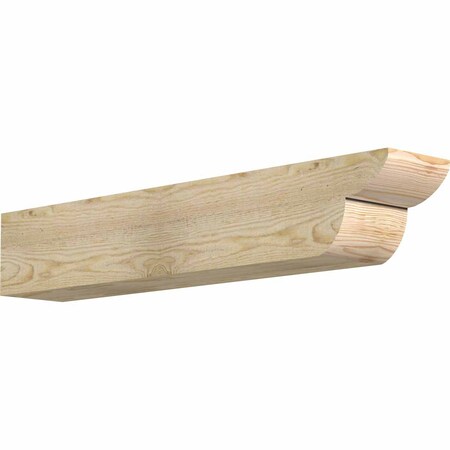 Ekena Millwork Crestline Rough Sawn Rafter Tail, Douglas Fir, 6"W x 6"H x 36"L RFT06X06X36CRE00RDF